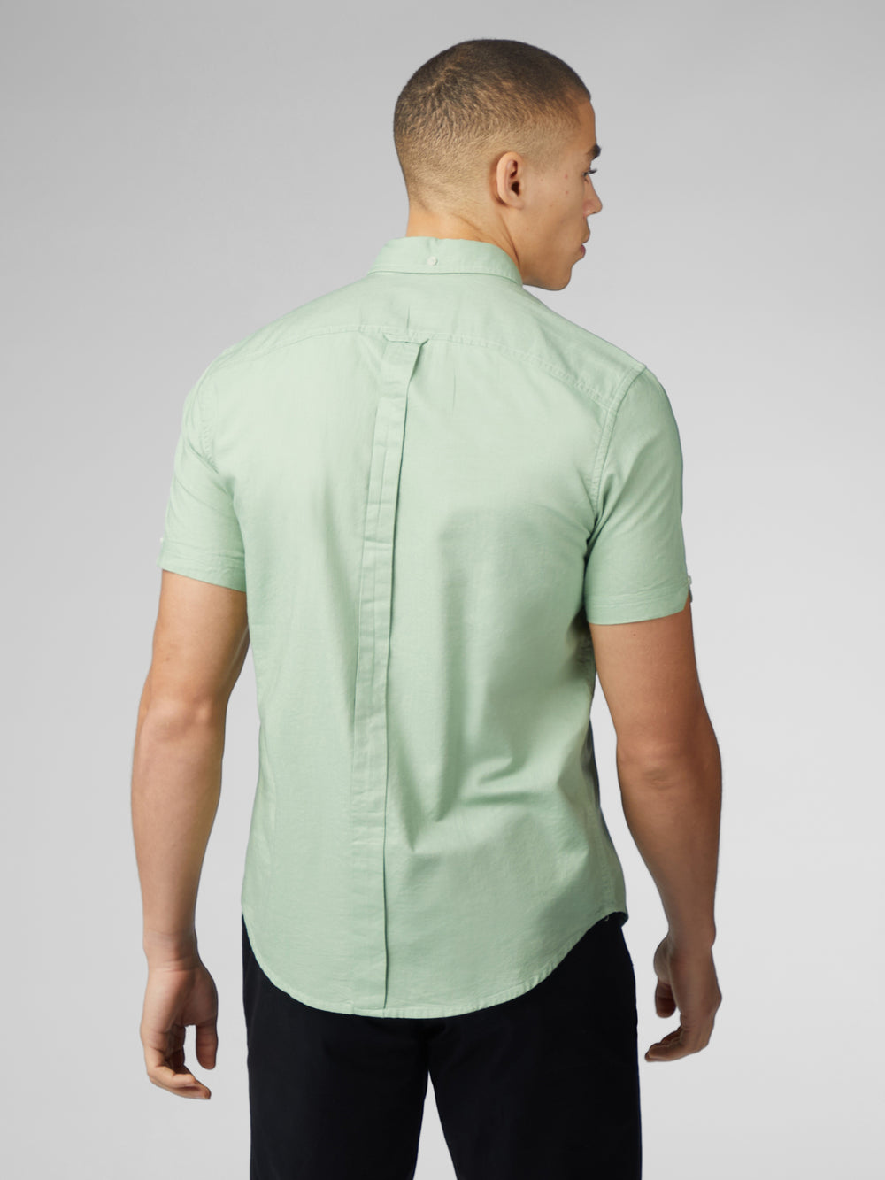 Chemises Ben Sherman Signature Short Sleeve Oxford Vert | LSD-10588409